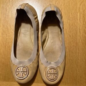 Nude Tory Burch Reva Flats 7.5 - Reposhed